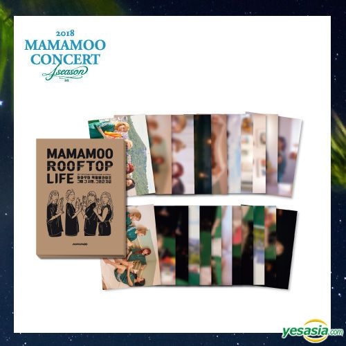 YESASIA: Mamamoo 4SEASON S/S - POSTCARD SET (ROOFTOP LIFE
