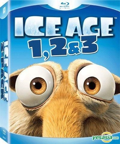 YESASIA: Ice Age 3-Pack Boxset (Blu-ray) (Hong Kong Version) Blu-ray ...