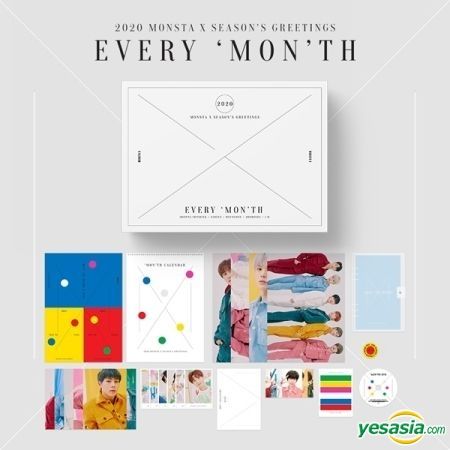 ミュージック MonstaX-2020 Season's Greetings YESASIA: Monsta X 2020 Season's Greetings GIFTS,GROUPS,MALE