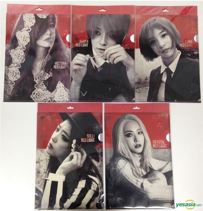 YESASIA : SMTOWN Pop-up Store - f(x) Red Light Clear File (Krystal