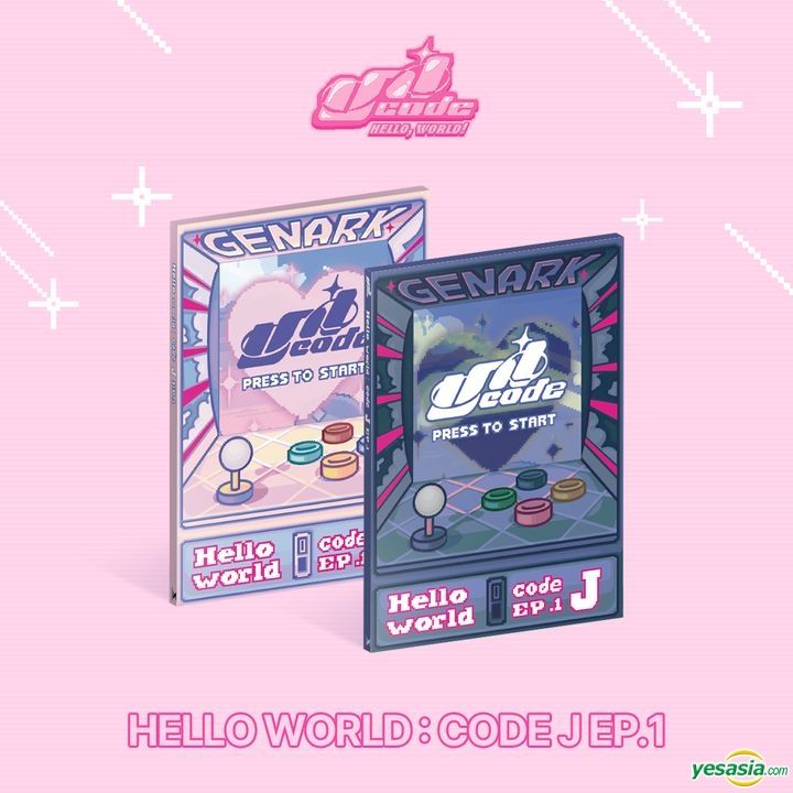 YESASIA: UNICODE Mini Album Vol. 1 - HELLO WORLD : CODE J EP.1 (Random  Version) CD - UNICODE - 韓国の音楽CD - 無料配送