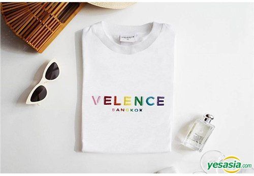 通販 送料無料  YESASIA: Velence - Live in Color T-Shirt (White) (Size L 男性タレント