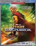 Thor: Ragnarok (2017) (Blu-ray + DVD + Digital) (US Version)