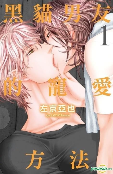 Yesasia 黑猫男友的宠爱方法 Vol 1 左京亚也 长鸿出版社 中文漫画 邮费全免 北美网站