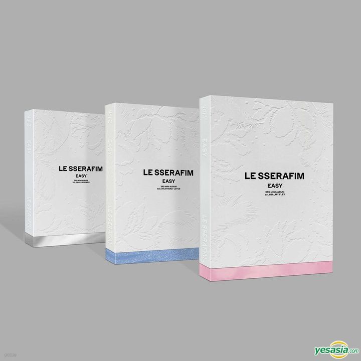 YESASIA: LE SSERAFIM Mini Album Vol. 3 - EASY (Set Version) +