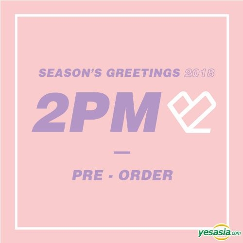 YESASIA: 2PM Season's Greetings 2018 - 2PM♡ (Diary + Calendar +