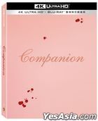 Companion (2025) (4K Ultra HD + Blu-ray) (Steelbook) (Taiwan Version)