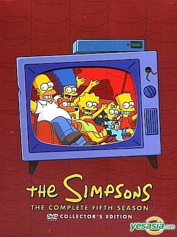 YESASIA: The Simpsons - The Complete Fifth Season (Vol.1-22) (End ...