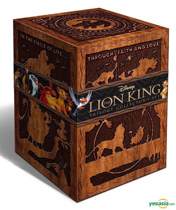 YESASIA: The Lion King Trilogy Collector's Set (Blu-ray 3D + Blu-ray ...