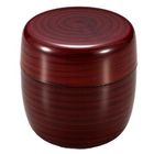 Hakoya Tea Caddy Keyaki Mokume