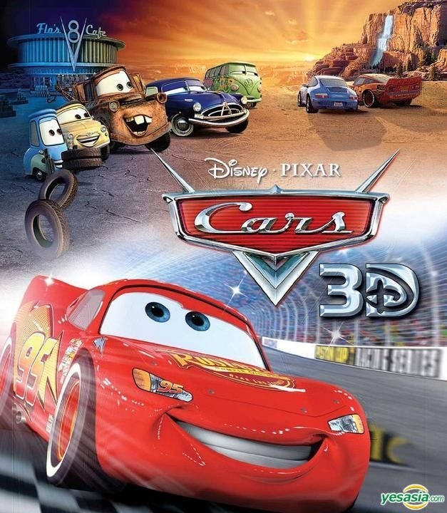 YESASIA: Cars (2006) (Blu-ray) (3D) (Hong Kong Version) Blu-ray