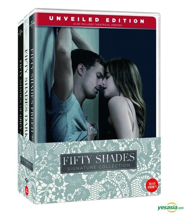 Yesasia Fifty Shades Trilogy 3dvd Collection Edition Korea Version Dvd Dakota Johnson 