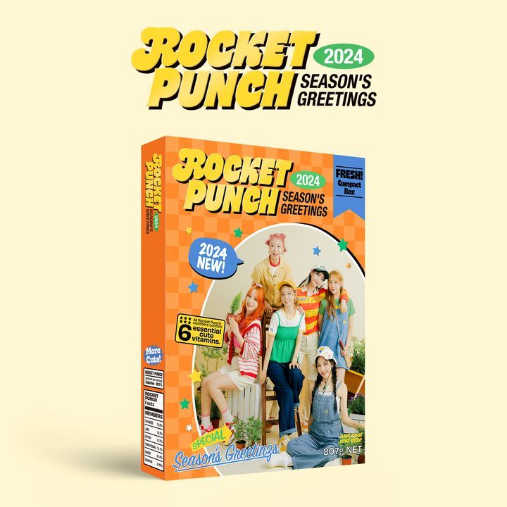 YESASIA: Rocket Punch 2024 Season's Greetings + Special Gift Celebrity ...