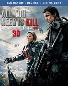 Edge of Tomorrow (3D + 2D Blu-ray) (First Press Limited Edition)(Japan Version)