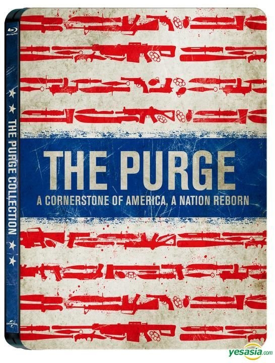 YESASIA: The Purge Collection (Blu-ray) (2-Disc) (Steelbook Limited ...