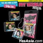 aespa Mini Album Vol. 3 - MY WORLD (SMini Version) (Smart Album) (Random Version)