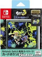 Nintendo Switch Card Pocket 24 Splatoon 3 (Japan Version)