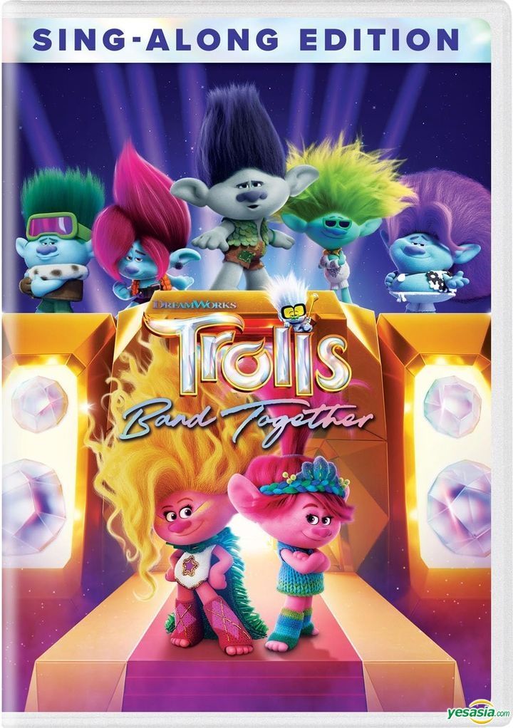 YESASIA: Trolls Band Together (2023) (DVD) (Sing-Along Edition) (US ...