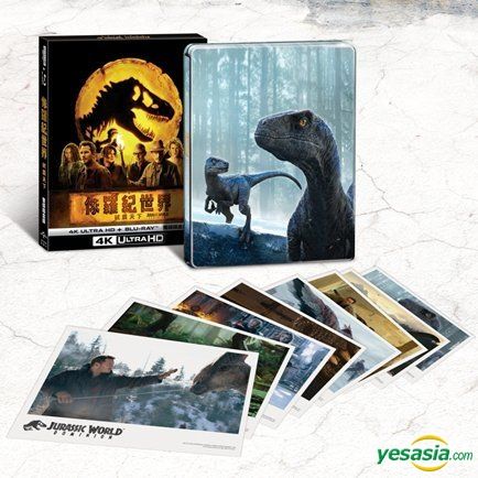Jurassic World - Fallen Kingdom (hmv Exclusive) 4K Ultra HD Steelbook, 4K  Ultra HD Blu-ray, Free shipping over £20
