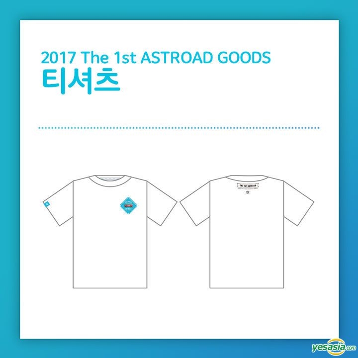 YESASIA: Astro 2017 The 1st Astroad Goods - T-Shirts GROUPS,MALE