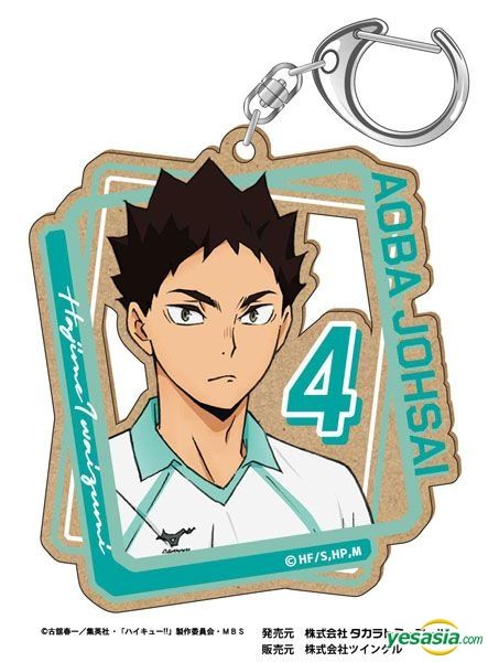 Yesasia Haikyu Wood Plate Key Ring Vol2 Hajime Iwaizumi Haikyu Takara Tomy Arts