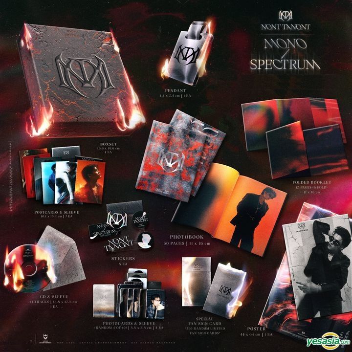 新品未開封 NONT TANONT THE 1ST ALBUM BOX YESASIA: Nont Tanont - Mono/Spectrum Boxset (Thailand Version