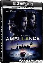 Ambulance (2022) (4K Ultra HD + Blu-ray) (Hong Kong Version)