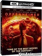 Oppenheimer (2023) (4K Ultra HD + Blu-ray) (3 Disc Edition) (Hong Kong Version)