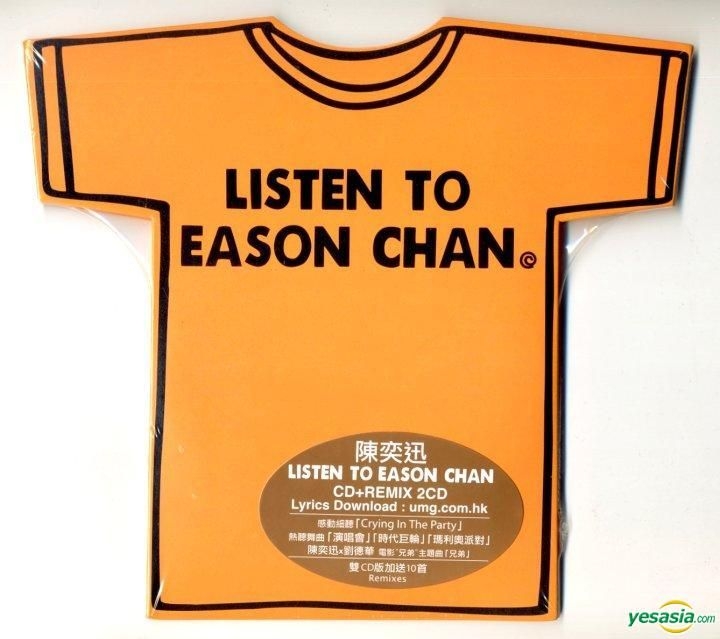 陈奕迅 LISTEN TO EASON CHAN Tシャツ型CD 陈奕迅 LISTEN TO EASON CHAN Tシャツ型CD CD