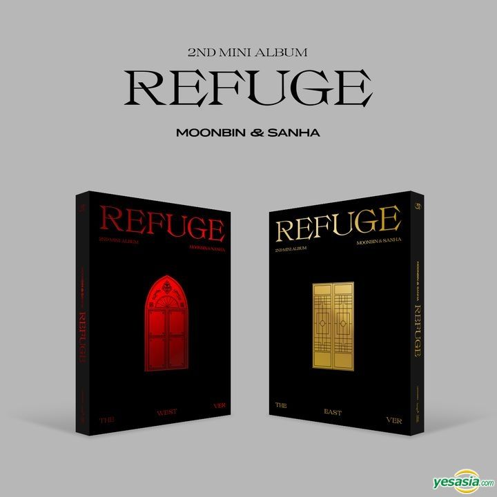 2nd Mini Album「REFUGE」（THE EAST VER） YESASIA: Astro: Moonbin & Sanha Mini Album Vol. 2 - REFUGE (THE