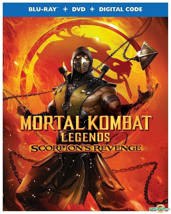 YESASIA: Mortal Kombat Legends: Scorpions Revenge (2020) (Blu-ray + DVD ...
