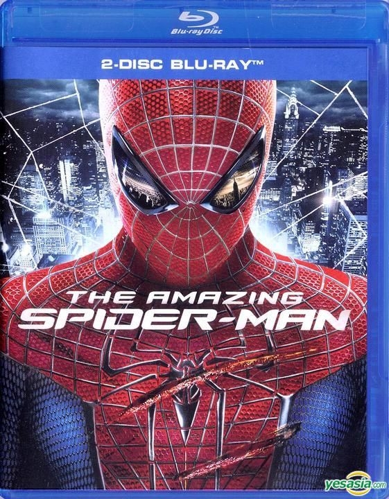 the amazing spider man blu ray