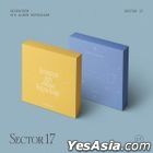 SEVENTEEN Vol. 4 Repackage - SECTOR 17 (NEW HEIGHTS + NEW BEGINNING Version) + 2 Folded Posters