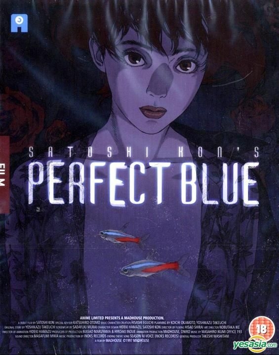 PERFECT BLUE - SATOSHI KON - MANGA - REISSUE LARGE FRENCH MOVIE POSTER