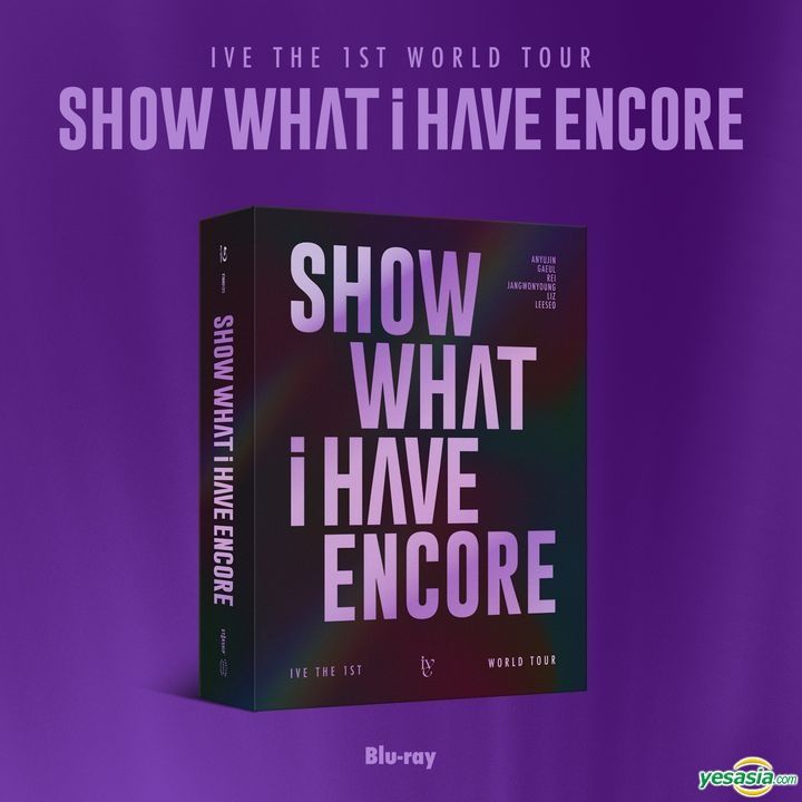 【新品未開封】IVE SHOW WHAT I HAVE Blu-ray ktown4u.com : [SET] IVE - THE 1ST WORLD TOUR [SHOW WHAT I HAVE