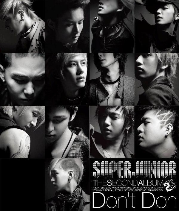 SUPER JUNIOR 2nd アルバム Don't Don 韓国盤CD