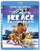 Ice Age: Collision Course (2016) (Blu-ray + DVD + Digital HD) (US Version)