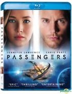 Passengers (2016) (Blu-ray) (Hong Kong Version)