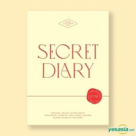 YESASIA: IZ*ONE - Spring Collection 'SECRET DIARY' (Photobook