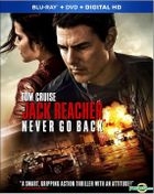 Jack Reacher:  Never Go Back (2016) (Blu-ray + DVD + Digital HD) (US Version)