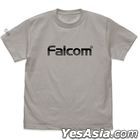 Nihon Falcom : Falcom Logo T-Shirt Mk.II (LIGHT GRAY) (Size:XL)