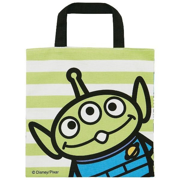 YESASIA Toy Story Square Cotton Lunch Bag (Alien) Skater Lifestyle