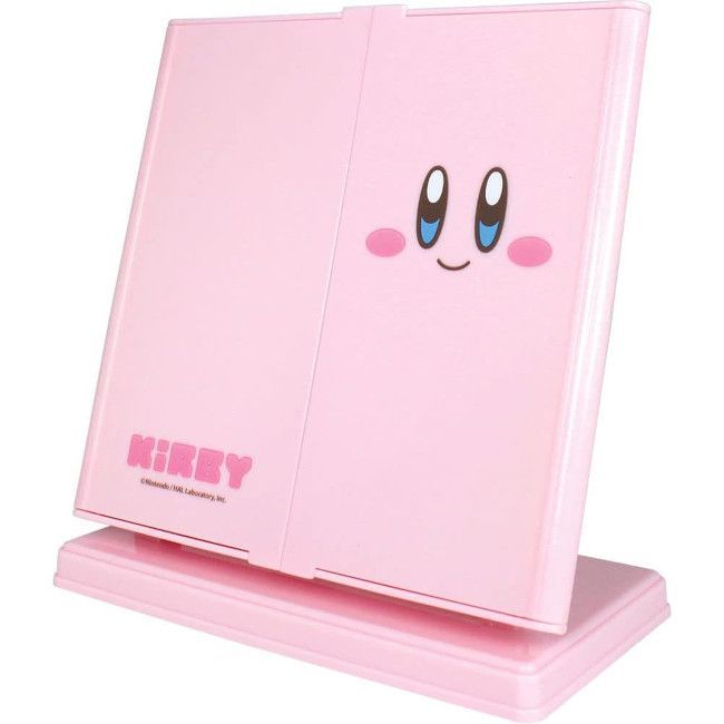 YESASIA Kirby 3 Sides Desk Mirror (Pink) T'S Factory Lifestyle & Gifts Free Shipping