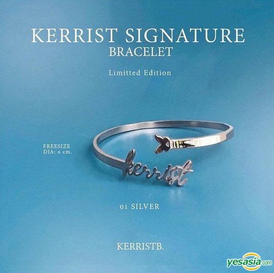 YESASIA: Kerrist - Signature Bracelet (Silver) 男性アーティスト