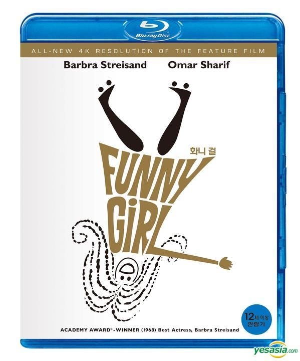 YESASIA Funny Girl (Bluray) (Korea Version) Bluray Barbra