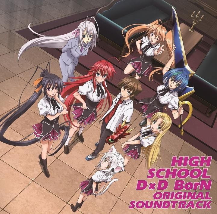 High School DxD: The Series (Blu-ray/DVD, 2013, 4-Disc Set) for