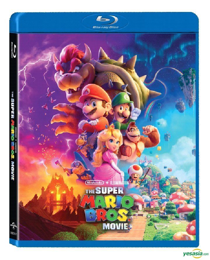  Super Mario Bros: The Motion Picture [Blu-ray] : Movies & TV