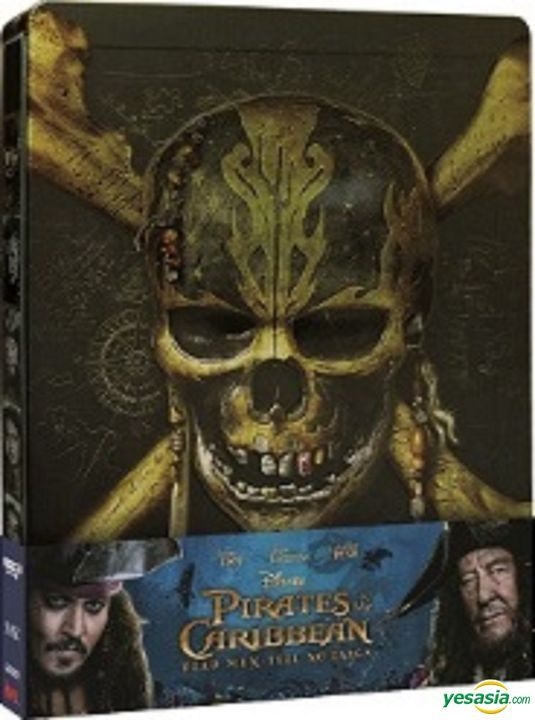 Pirates of buy the Caribbean: Dead Men Tell No Tales STEELBOOK (4K+Blu-ray+Digital)