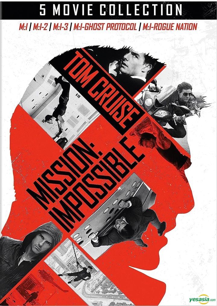 YESASIA: Mission: Impossible 5-Movie Collection (DVD) (US Version) DVD ...