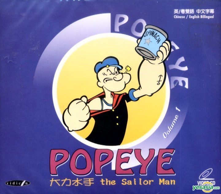 PopEye Keychain - Single Pic - 90sMittaiKadai